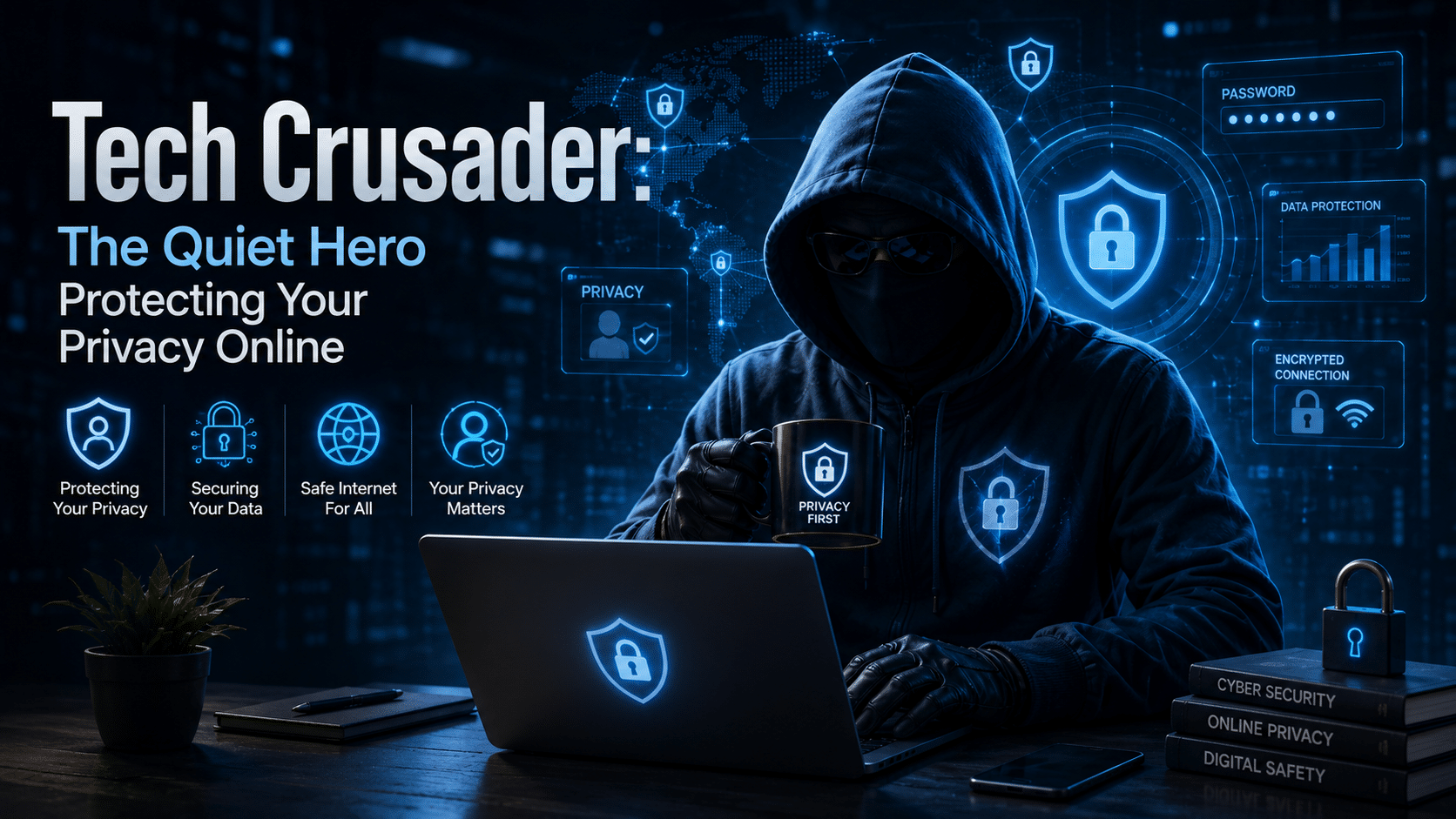 Tech Crusader The Quiet Hero Protecting Your Privacy Online