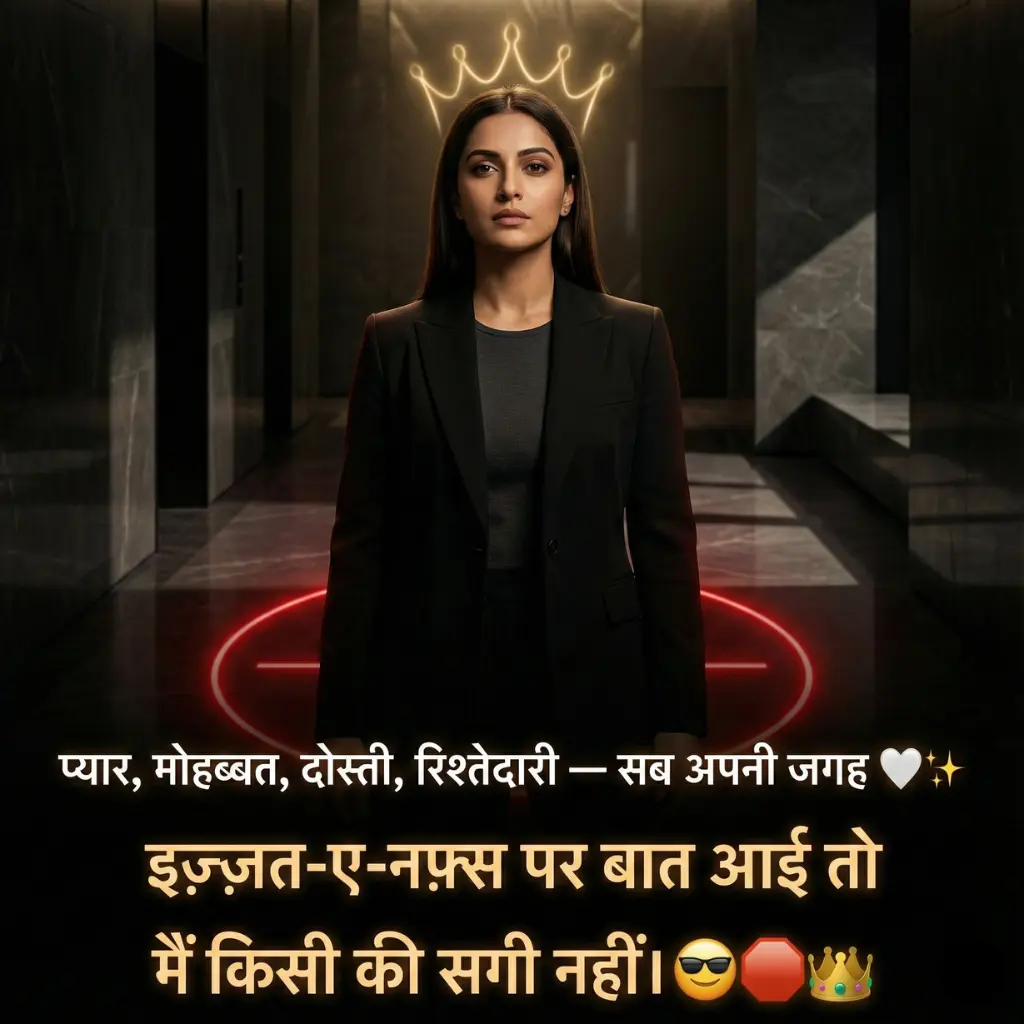 Attitude Shayari for Girls in Hindi