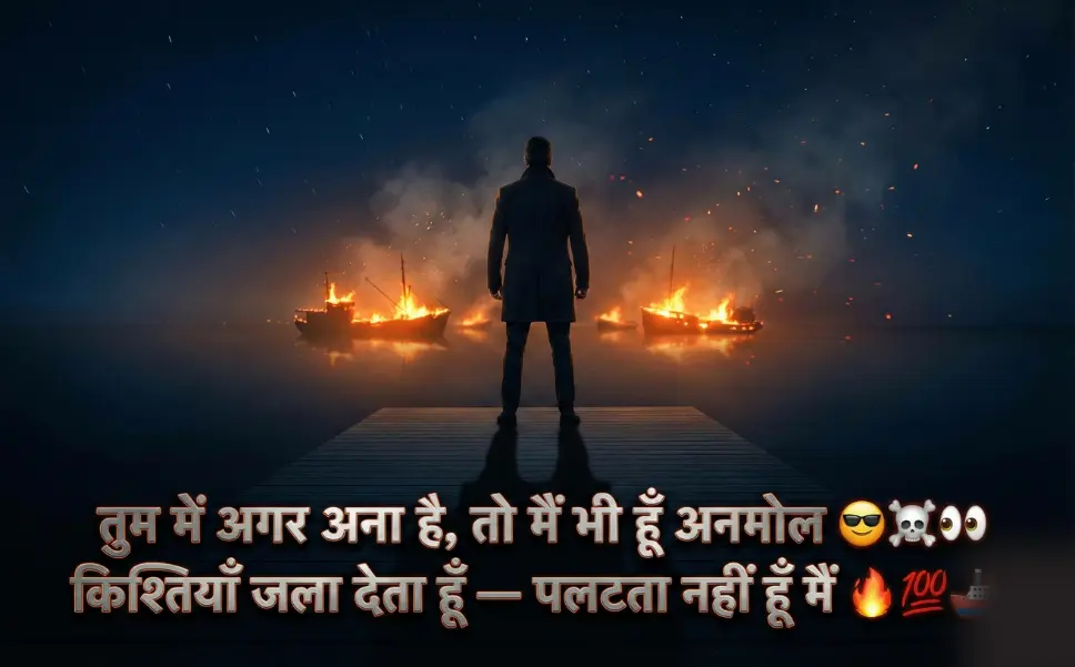 Instagram Attitude shayari in Hindi